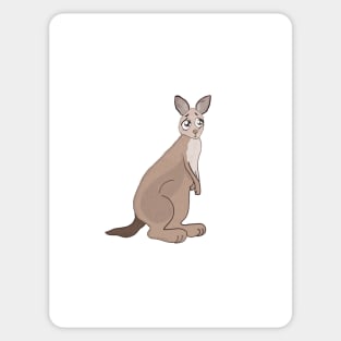 Too Bad so sad with cute kangaroo Sticker